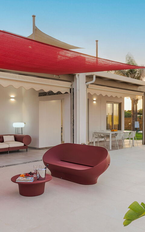 Arabel Plus: Balkon / terras / patio, Buitenkanten, Buitenshuis