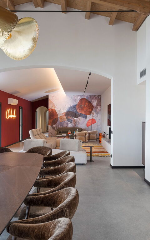 Villa Chabada: Lunchroom
