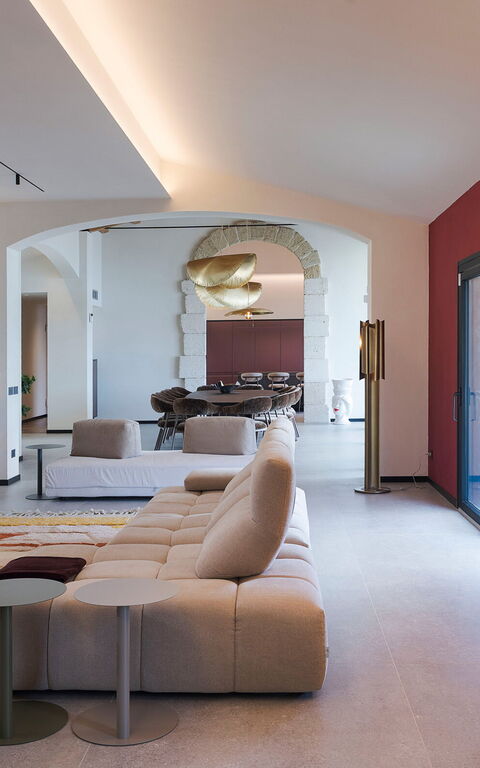 Villa Chabada: Woonkamer