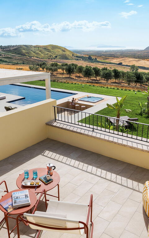 Villa Chabada: Balkon / terras / patio