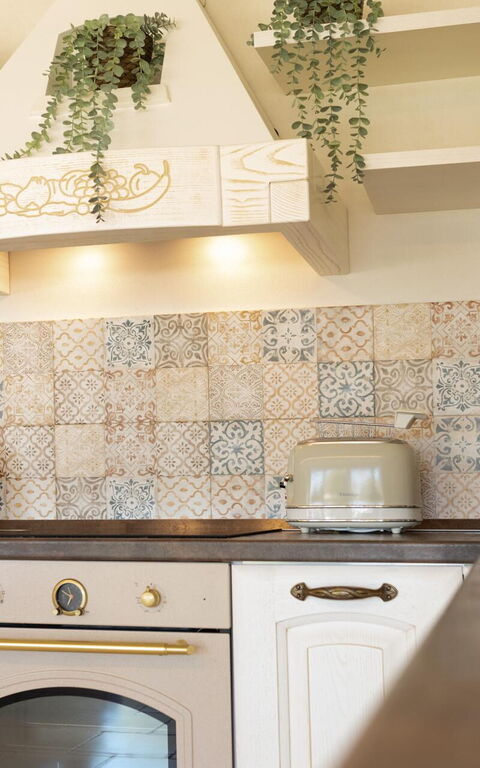 Villa Calanthia: Keuken