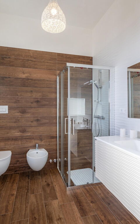 Villa Icaria: Badkamer