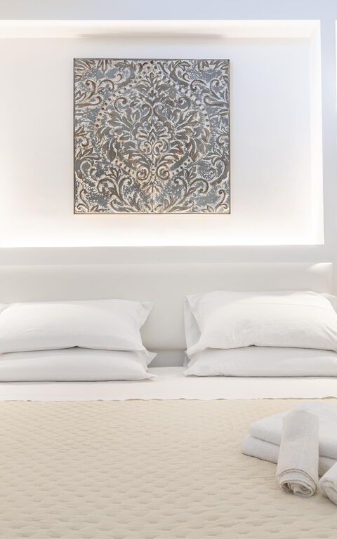 Villa Icaria: slaapkamer