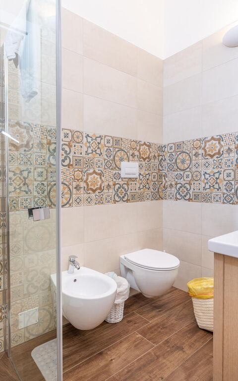 Villa Icaria: Badkamer