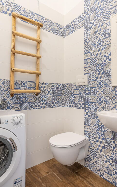 Villa Icaria: Badkamer
