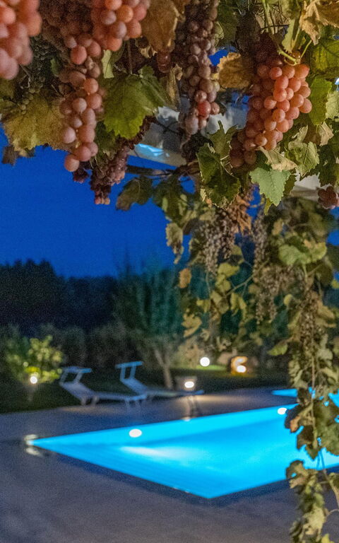 Villa Icaria: Buitenkanten, Buitenshuis, zwembad