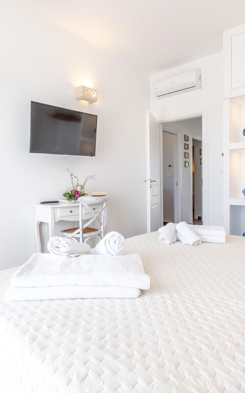 Villa Icaria: slaapkamer