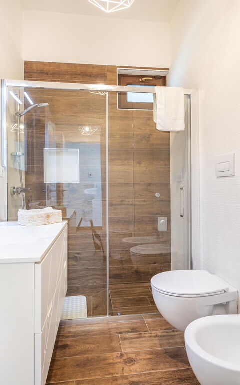 Villa Icaria: Badkamer