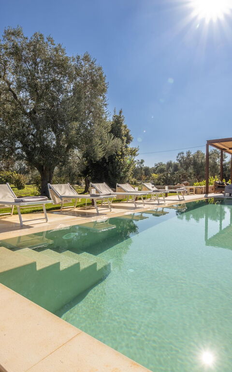 Villa Perla del Mare: Buitenkanten, Buitenshuis, zwembad