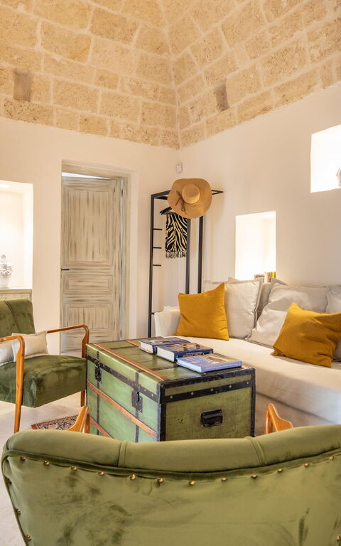 Villa Perla del Mare: Woonkamer
