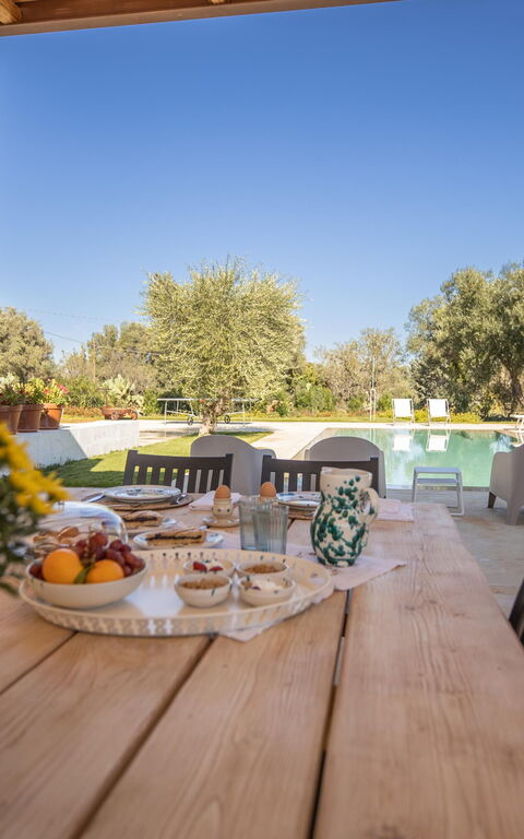 Villa Perla del Mare: Balkon / terras / patio, Buitenkanten, Buitenshuis