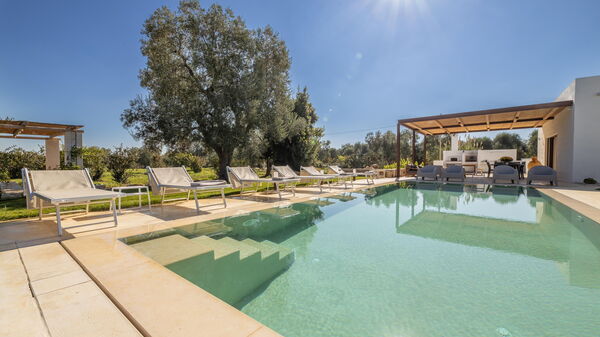Villa Perla del Mare: Buitenkanten, Buitenshuis, zwembad