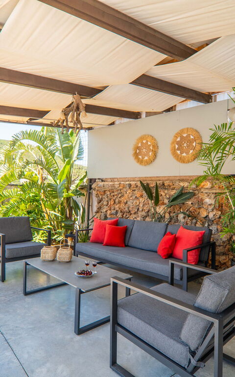 Casa del Miele: Balkon / terras / patio, Buitenkanten, Buitenshuis