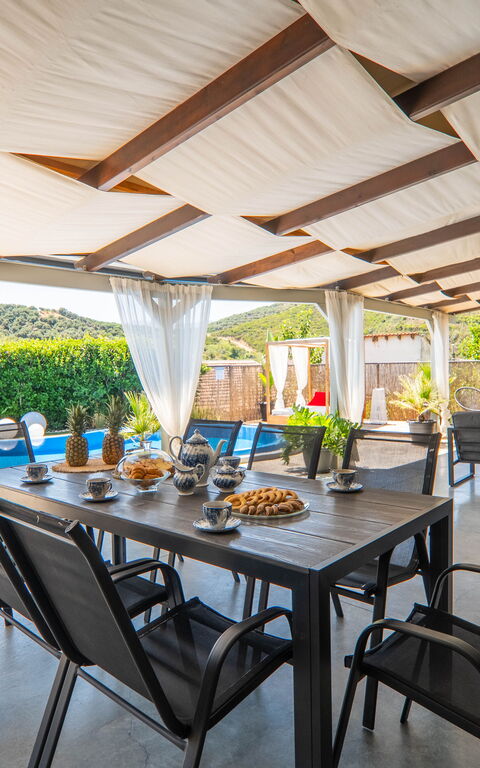 Casa del Miele: Balkon / terras / patio, Buitenkanten, Buitenshuis, zwembad