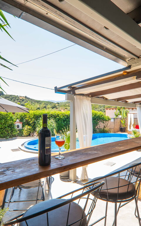 Casa del Miele: Balkon / terras / patio, Buitenkanten, Buitenshuis, zwembad