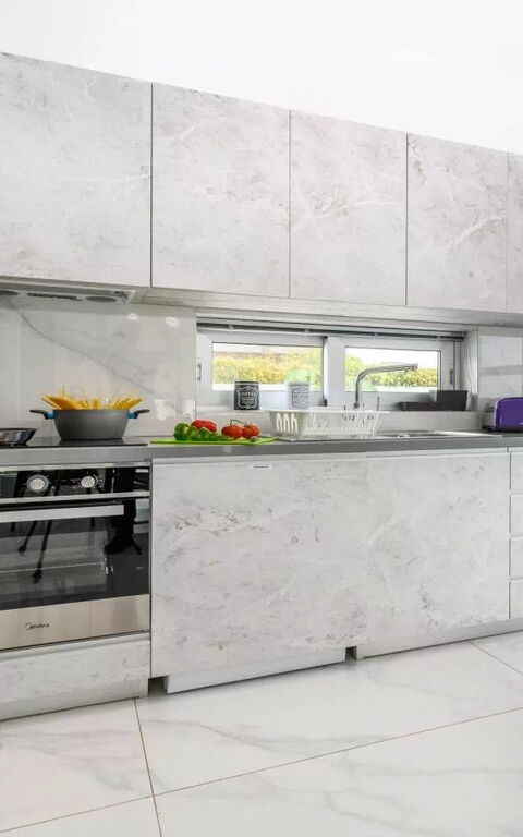 Mylos Lifestyle Seaview Villa #15: Keuken