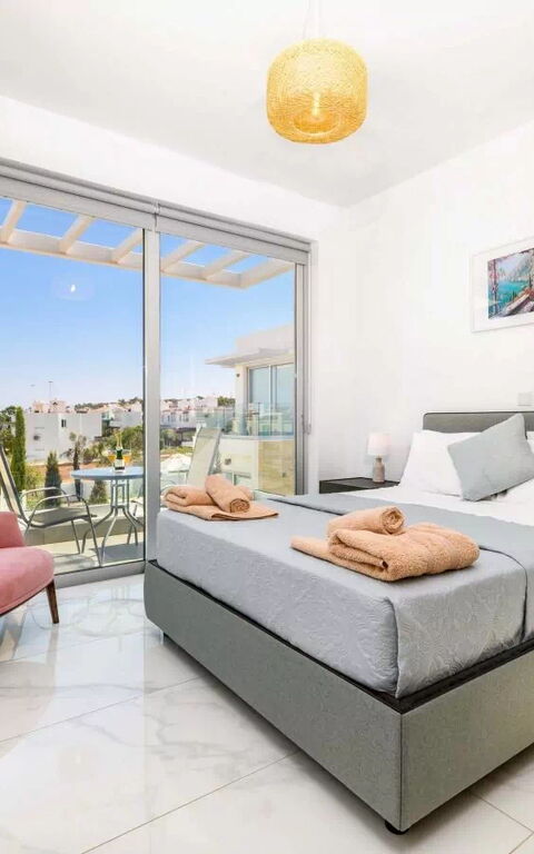 Mylos Lifestyle Seaview Villa #15: slaapkamer