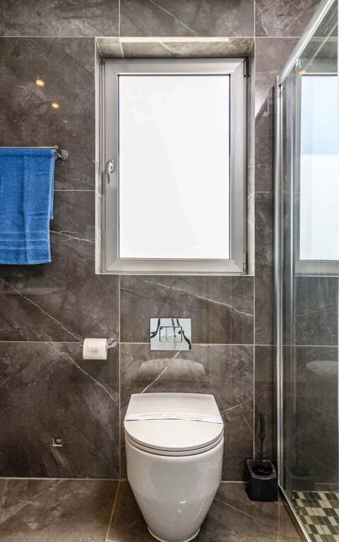 Mylos Lifestyle Seaview Villa #15: Badkamer