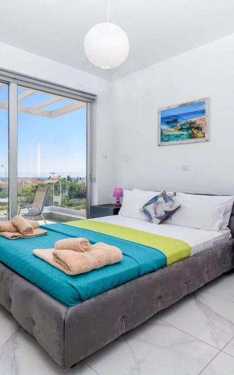 Mylos Lifestyle Seaview Villa #15: slaapkamer