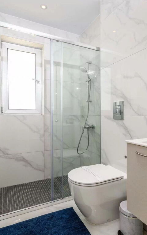 Mylos Lifestyle Seaview Villa #21: Badkamer