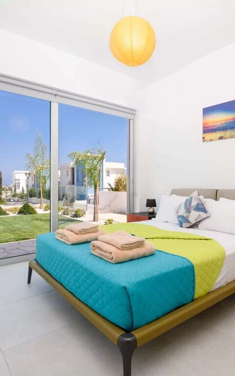Mylos Lifestyle Seaview Villa #21: slaapkamer