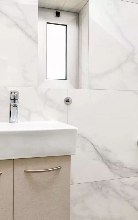 Mylos Lifestyle Seaview Villa #21: Badkamer