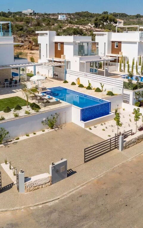 Mylos Lifestyle Seaview Villa #21: zwembad