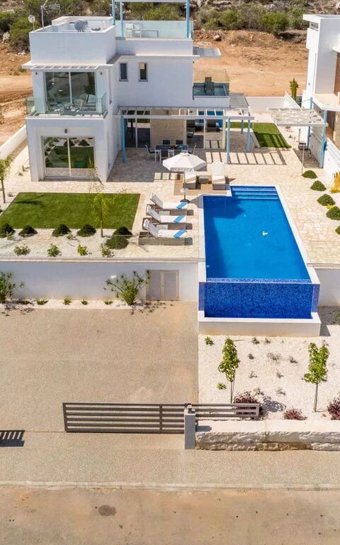 Mylos Lifestyle Seaview Villa #21: zwembad