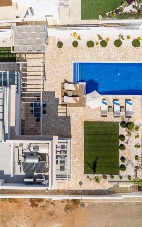 Mylos Lifestyle Seaview Villa #21: Keer bekeken, zwembad
