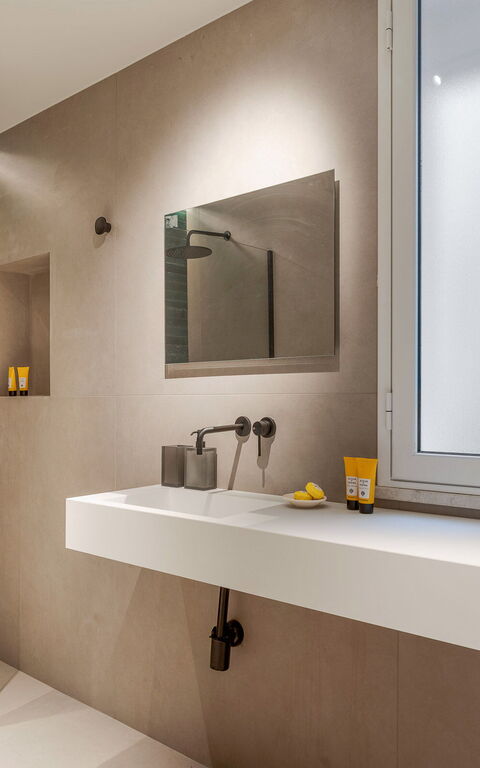 La Prua Apartament: Badkamer