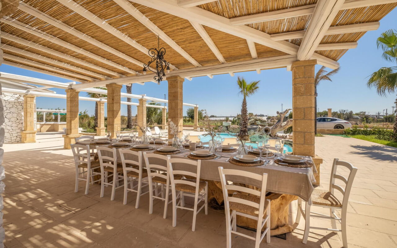 Villa Ametista: Balkon / terras / patio, Buitenkanten, Buitenshuis, zwembad