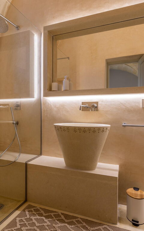 Villa del Cedro: Badkamer