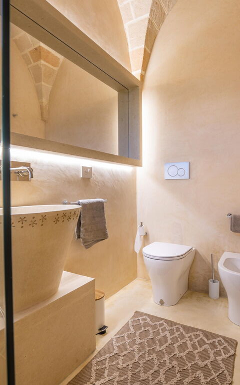 Villa del Cedro: Badkamer