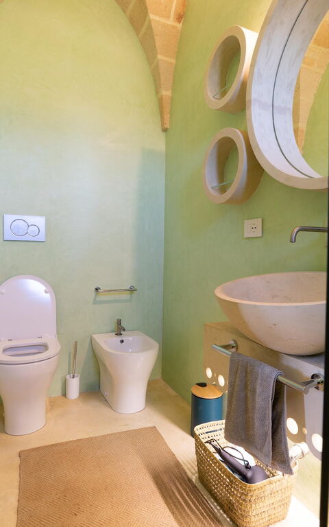 Villa del Cedro: Badkamer