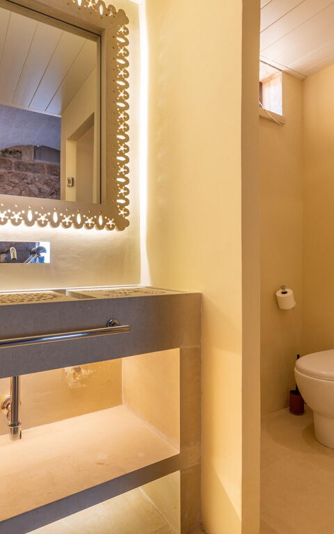 Villa del Cedro: Badkamer