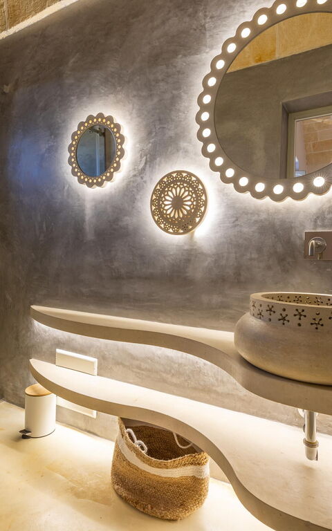 Villa del Cedro: Badkamer