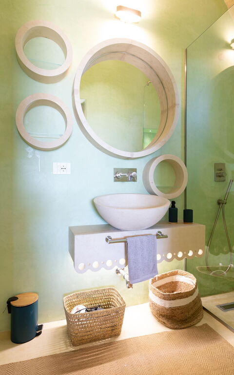 Villa del Cedro: Badkamer