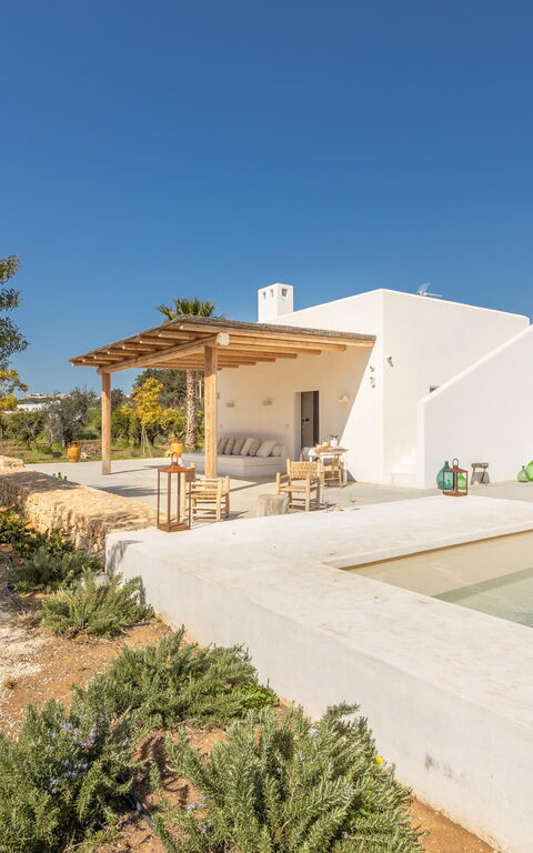 Villa Panacea: Balkon / terras / patio, Buitenkanten, Buitenshuis, Tuin, zwembad