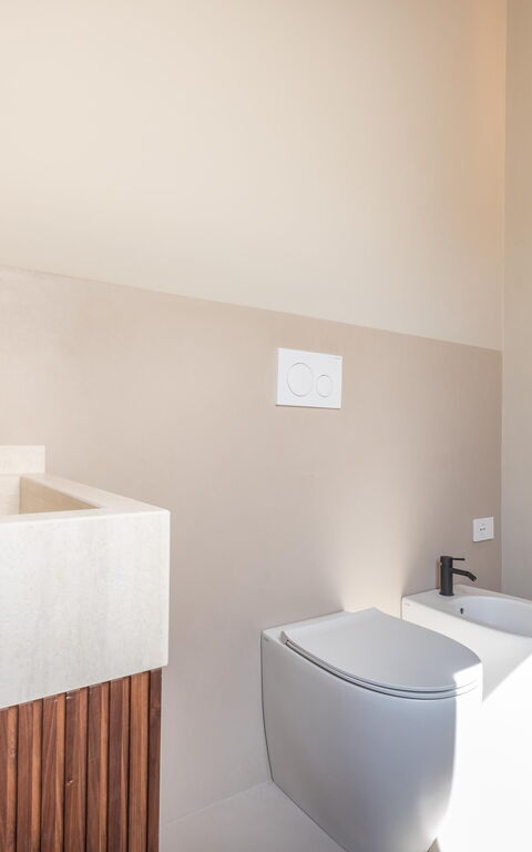 Villa Panacea: Badkamer