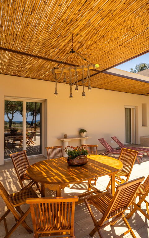 Essenza di Pace: Balkon / terras / patio, Buitenkanten, Buitenshuis