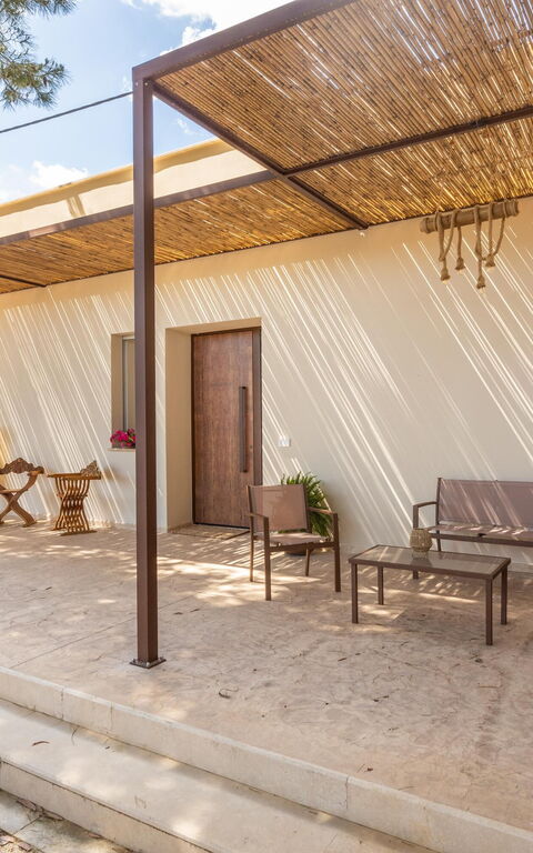 Essenza di Pace: Balkon / terras / patio, Buitenkanten, Buitenshuis