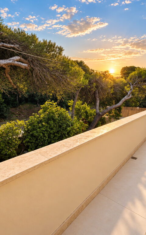 Roc Villa: Balkon / terras / patio, Buitenkanten, Buitenshuis