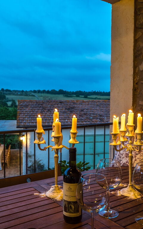 Villa a Casa di Giovanni: Balkon / terras / patio, Buitenkanten, Buitenshuis