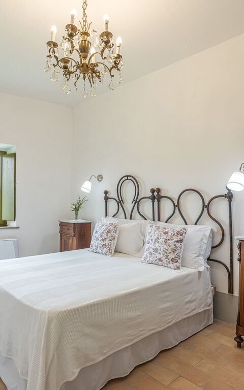 Villa a Casa di Giovanni: slaapkamer