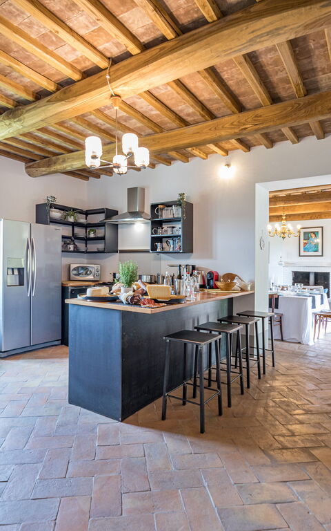 Villa a Casa di Giovanni: Keuken