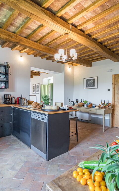 Villa a Casa di Giovanni: Keuken