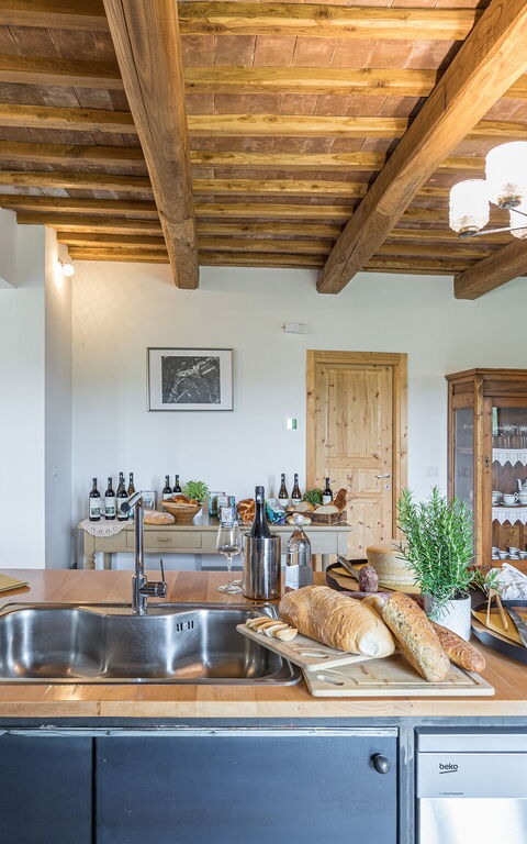 Villa a Casa di Giovanni: Keuken