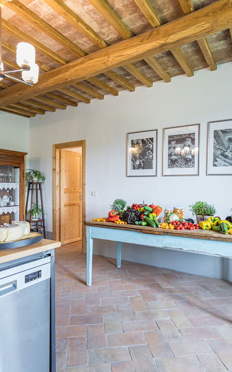 Villa a Casa di Giovanni: Keuken